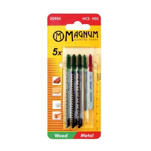 Tikksaeterade komplekt Magnum, 5 osaline