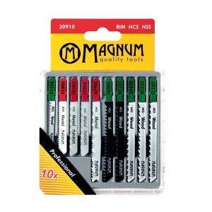 Tikksaeterade komplekt Magnum, 10 osaline