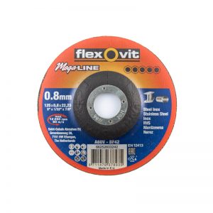 Metalli lõikeketas FlexOvit Mega Line 125x0.8x22.3MM