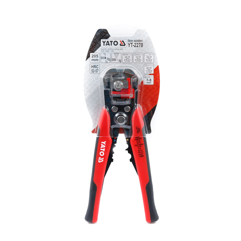 Juhtmete koorimise tangid 205MM