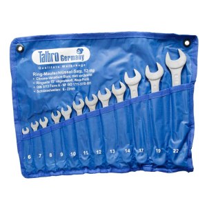 Lehtsilmusvõtmete komplekt 6-22MM TALBRO, 12 osaline